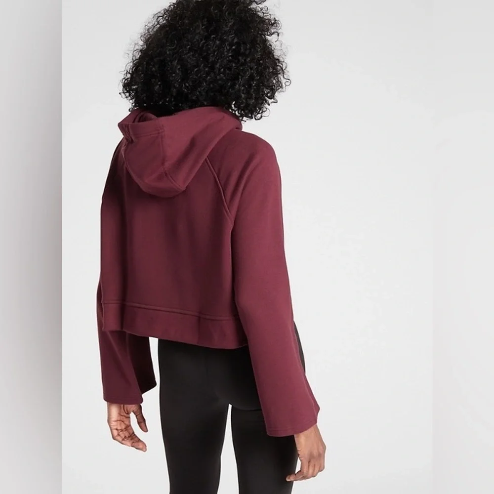 NWOT Maroon Athleta Sweatshirt - Picture 2 of 8